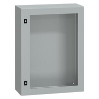 NSYCRN86250T Schneider Spacial CRN Mild Steel 800H x 600W x 250mmD Wall Mounting Enclosure IP66 Glazed Door