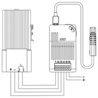 01011.0-22 STEGO DCT 010 Electronic Thermostat - DC Line N/O Contact 0 to +60 DegC 20-56VDC Max. Switching Capacity 11A DC