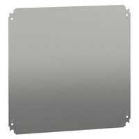 NSYS3D5520P Schneider PanelSeT S3D Mild Steel 500H x 500W x 200mmD Wall Mounting Enclosure IP66