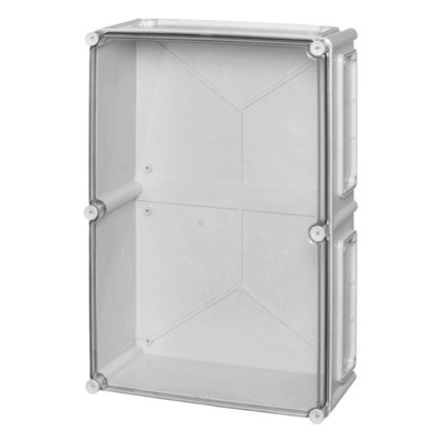 EKUH 180 T Fibox EK Polycarbonate 560 x 380 x 180mmD Enclosure Clear Lid IP66/67