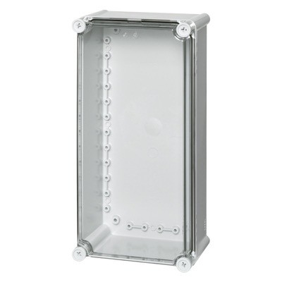 ABS 3819 13 T Fibox Solid ABS 380 x 190 x 130mmD Enclosure Clear Lid IP66/67