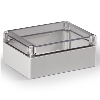 SABP131808T Ensto Cubo S ABS 125 x 175 x 75mmD Enclosure Clear Lid IP66/67