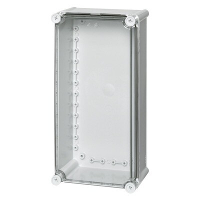 PC 3819 13 T Fibox Solid Polycarbonate 380 x 190 x 130mmD Enclosure Clear Lid IP66/67