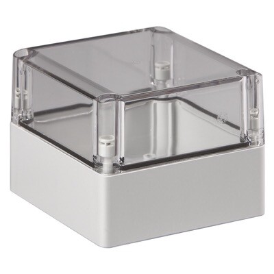 SPCP131310T Ensto Cubo S Polycarbonate 125 x 125 x 100mmD Enclosure IP66/67