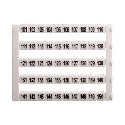 MT5-101-150 IMO MT5 Marking Tag 5 x 5mm Printed 101-150