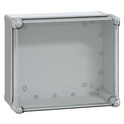 NSYTBS342916HT Schneider Thalassa TBS ABS 341 x 291 x 168mmD Enclosure Clear Lid IP66 RAL7035