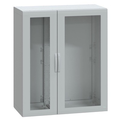 NSYPLA15126TG Schneider Thalassa PLA GRP 1500H x 1250W x 620mmD Floor Standing Enclosure IP65 Glazed Doors