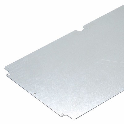 AM 0818 Fibox ALU Mounting Plate 69 x 164mm for ALN Aluminium Enclosure 81 x 177mm