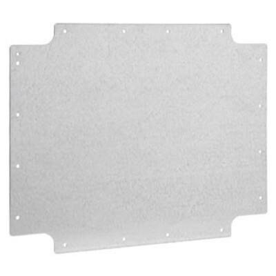 PMDP3022 / SL09139 Schneider Electric Pilote Mounting Plate for SL00939 Galvanised Steel Plate Dimensions 225 x 305 x 1.5mmD