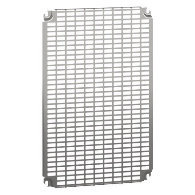 NSYMR64 Schneider Spacial NSYMR Internal Telequick Mounting Plate Zinc-coated Steel 555H x 351W x 15mmD