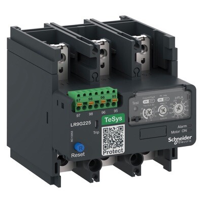 LR9G115 Schneider TeSys Giga Electronic Thermal Overload Relay 28-115A Class 5E-30E Push-in Control Connection