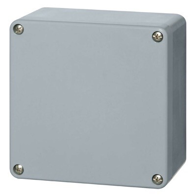 Buy P 161609 Fibox EURONORD P GRP 160W x 160H x 91mmD Enclosure Grey IP66/67 RAL7001