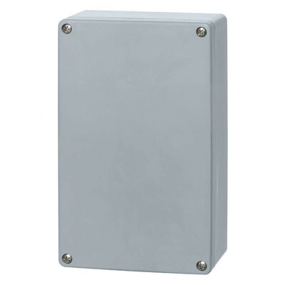 Buy P 162609 Fibox EURONORD P GRP 260W x 160H x 92mmD Enclosure Grey IP66/67 RAL7001