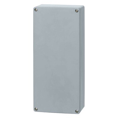 Buy P 163609 Fibox EURONORD P GRP 361W x 160H x 91mmD Enclosure Grey IP66/67 RAL7001