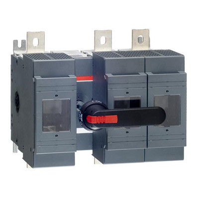 OS630B12P ABB OS 630A 3 Pole Switch Fuse for Base Mounting Switch Mechanism Between 1st and 2nd Pole