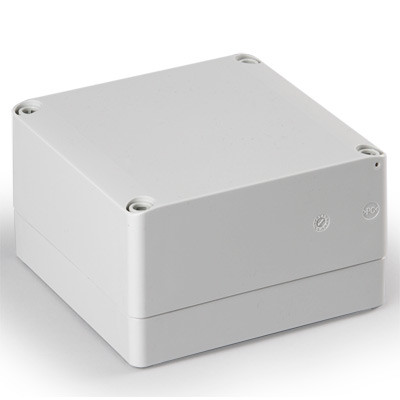 SPCP131308LG Ensto Cubo S Polycarbonate 125 x 125 x 75mmD Enclosure IP66/67