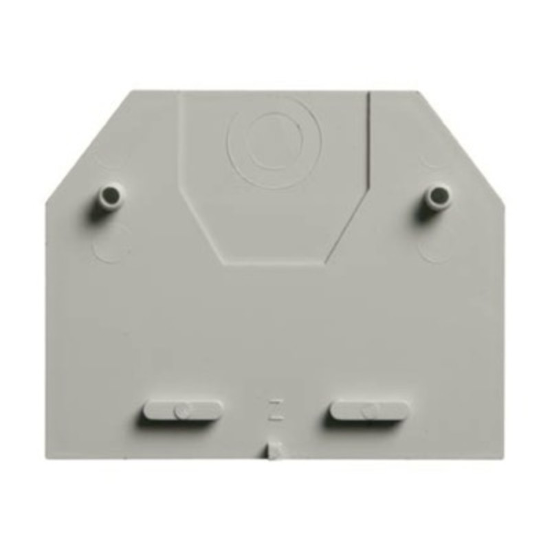 07.311.6155.0 Wieland selos WK Grey End Plate for Plug In Terminal 