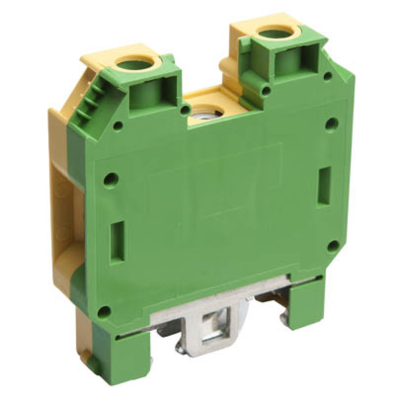 57.535.9055.0 Wieland selos WK 35mm Earth DIN Rail Terminal for TS35 TS32 Rail Single Feed Through Green/Yellow WKN35 SL/U/V0