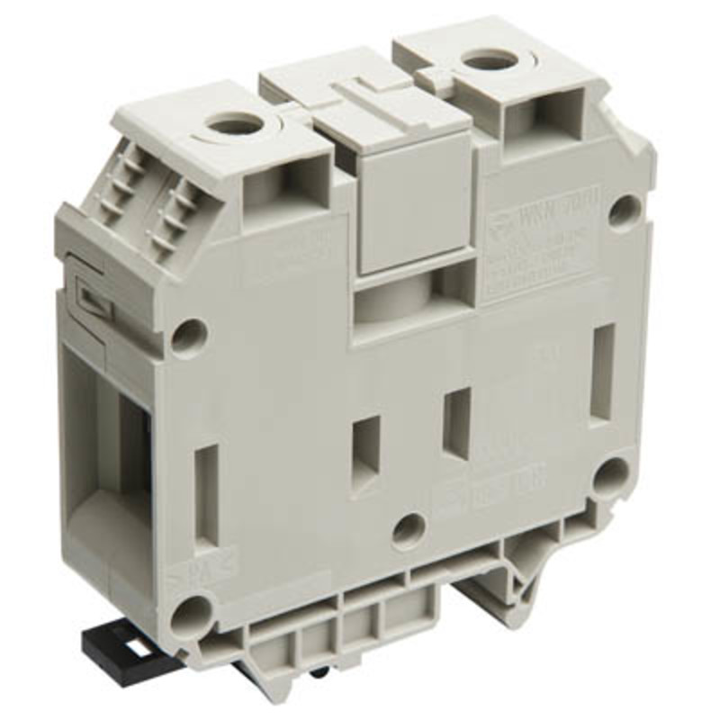 57.570.0155.0 Wieland selos WK 70mm Grey DIN Rail Terminal for TS35 &amp; TS32 Rail Single Feed Through Fully Enclosed WKN70/U/V0