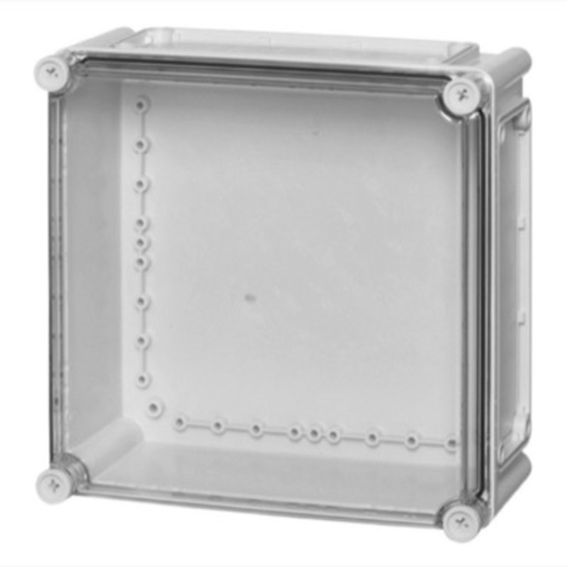 EKOE 130 T Fibox EK Polycarbonate 280 x 280 x 130mmD Enclosure Clear Lid IP66/67