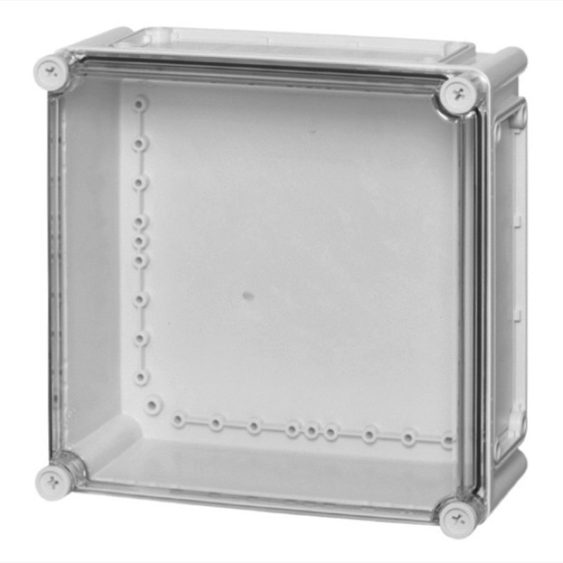 EKOE 180 T Fibox EK Polycarbonate 280 x 280 x 180mmD Enclosure Clear Lid IP66/67