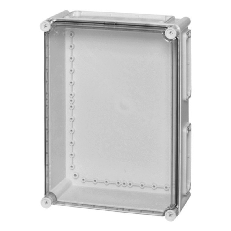 EKPG 180 T Fibox EK Polycarbonate 380 x 280 x 180mmD Enclosure Clear Lid IP66/67