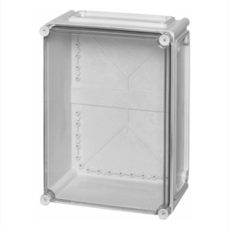 EKPK 230 T Fibox EK Polycarbonate 380 x 280 x 230mmD Enclosure Clear Lid IP66/67