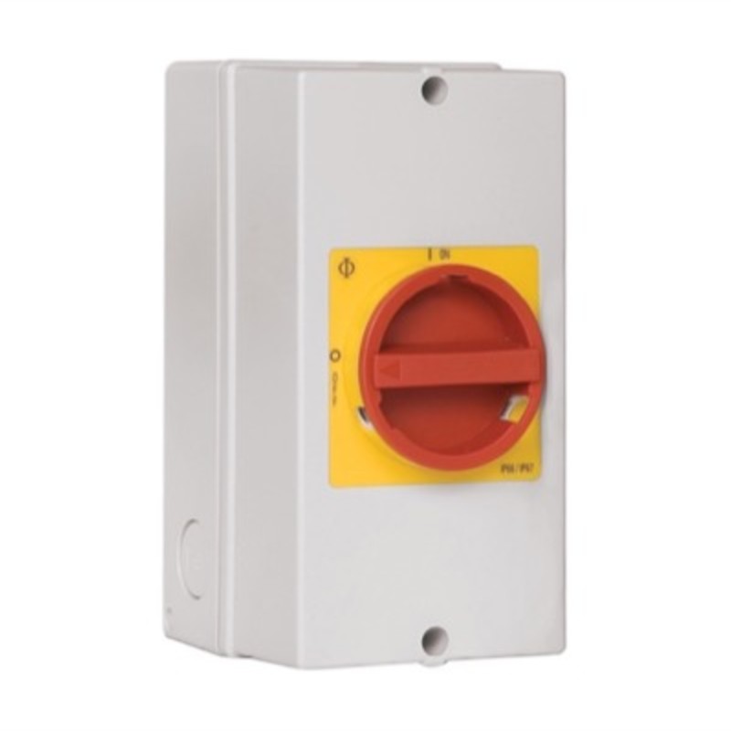 KG41-T203/GBA270-KL1V Kraus &amp; Naimer KG 40A 3 Pole Enclosed Isolator IP66/67 Polycarbonate Enclosure 190H x 100W x 93mmD