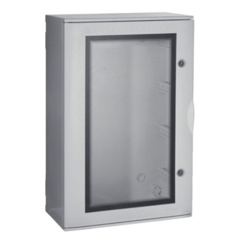 VTR04O IBOCO Pedro GRP 650H x 430W x 210mmD Wall Mounting Enclosure IP66 Polycarbonate Window