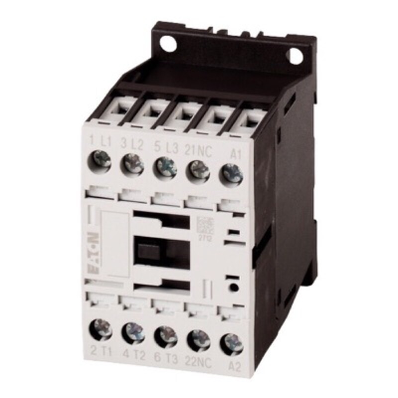 DILM15-10(24V50/60HZ) Eaton DILM Contactor 3 Pole 15A AC3 7.5kW 1 x  N/C Auxiliary 24VAC Coil