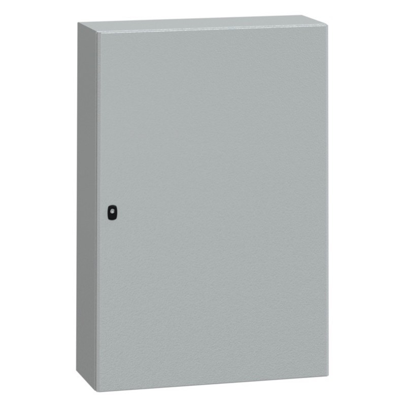 NSYS3D12830P Schneider Spacial S3D Mild Steel 1200H x 800W x 300mmD Wall Mounting Enclosure IP66