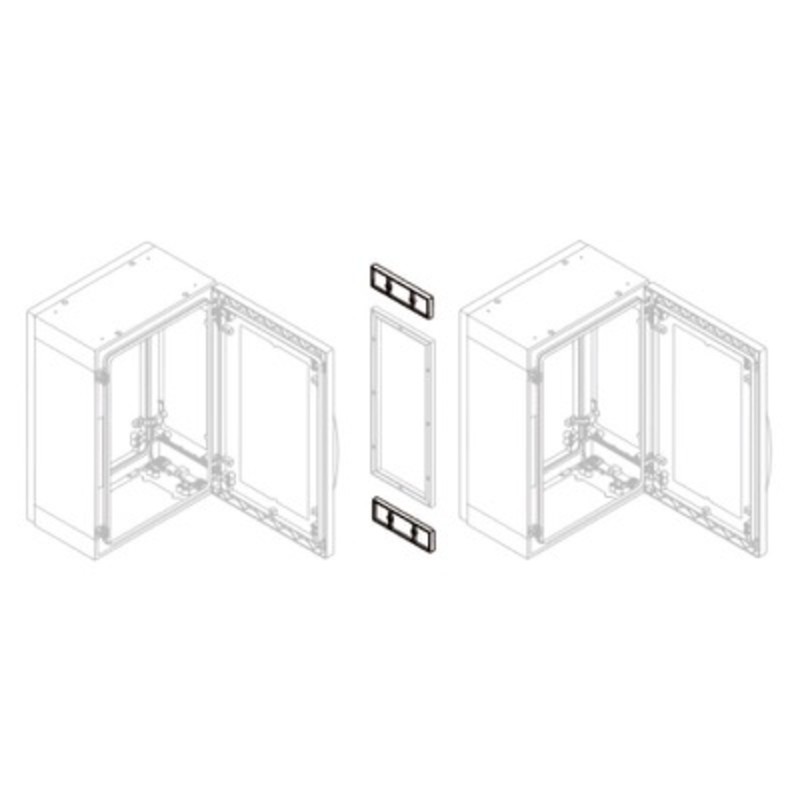 NSYSUPLA4G Schneider Electric Thalassa PLA Trim Kit for use with NSYMUPLA for Enclosures 420mmD without Canopy IP55