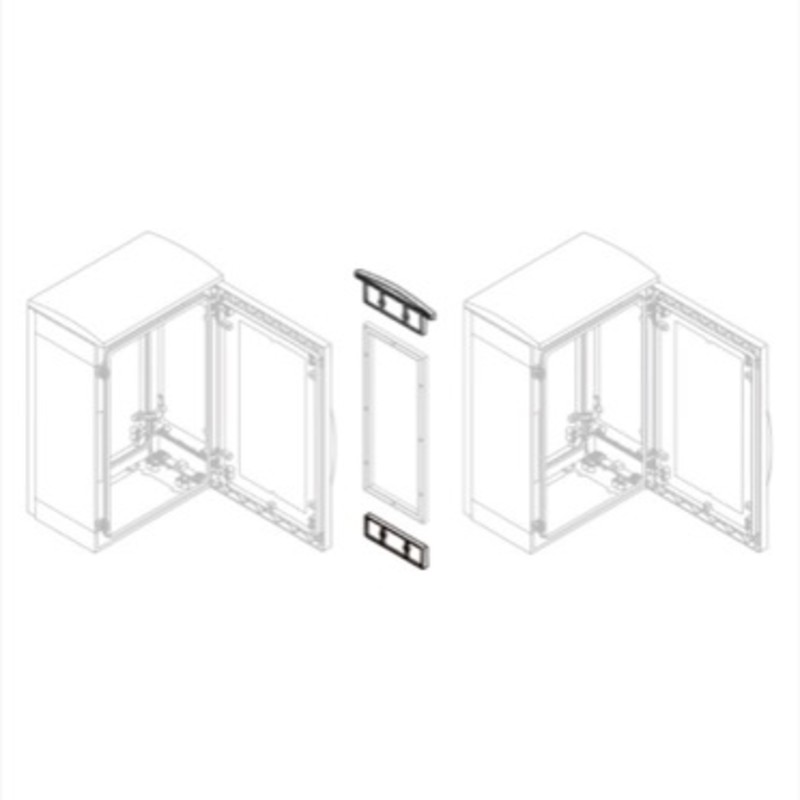 NSYSUPLA4TG Schneider Electric Thalassa PLA Trim Kit for use with NSYMUPLA for Enclosures 420mmD with Canopy IP55