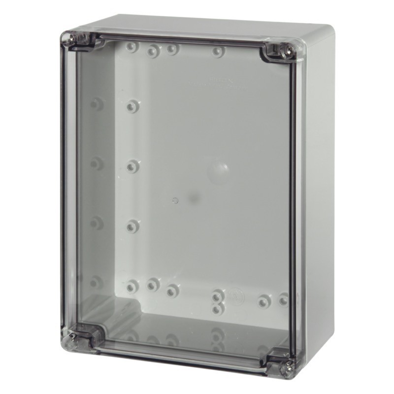 PCT 152008 Fibox Euronord Polycarbonate 201 x 151 x 80mmD Enclosure Clear Lid IP66/67