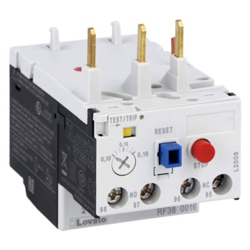 RF380650 Lovato RF38 4-6.5A Thermal Overload Suitable for BF09-BF38 Contactors