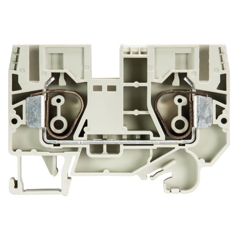 56.710.0055.0 Wieland fasis WKFN 10mm Grey DIN Rail Terminal for TS35 Rail Single Feed Through WKFN 10/35