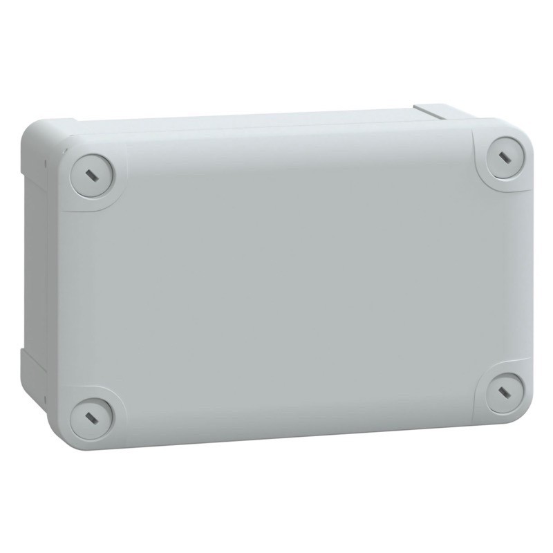 NSYTBP19128 Schneider Thalassa TBP Polycarbonate 192 x 121 x 87mmD Enclosure Grey Lid IP66 RAL7035