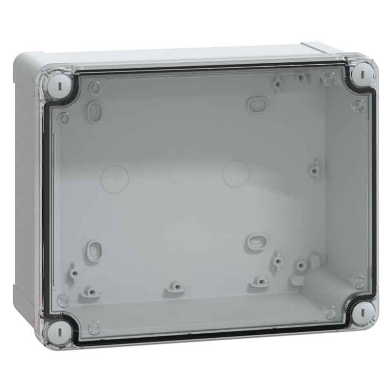 NSYTBS241910HT Schneider Thalassa TBS ABS 241 x 194 x 107mmD Enclosure Clear Lid IP66 RAL7035