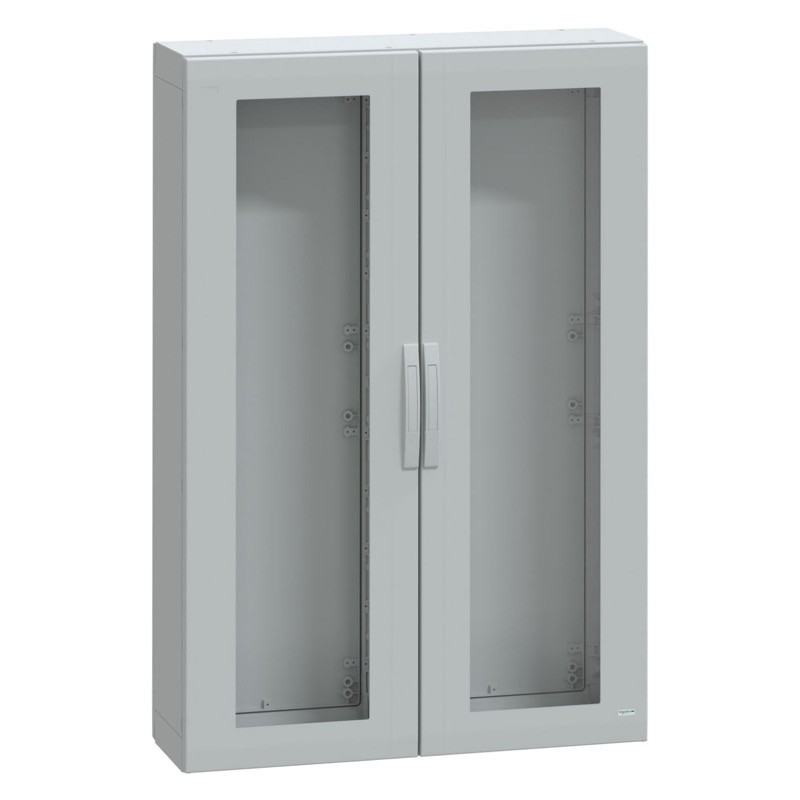 NSYPLA15103TG Schneider Thalassa PLA GRP 1500H x 1000W x 320mmD Floor Standing Enclosure IP65 Glazed Doors