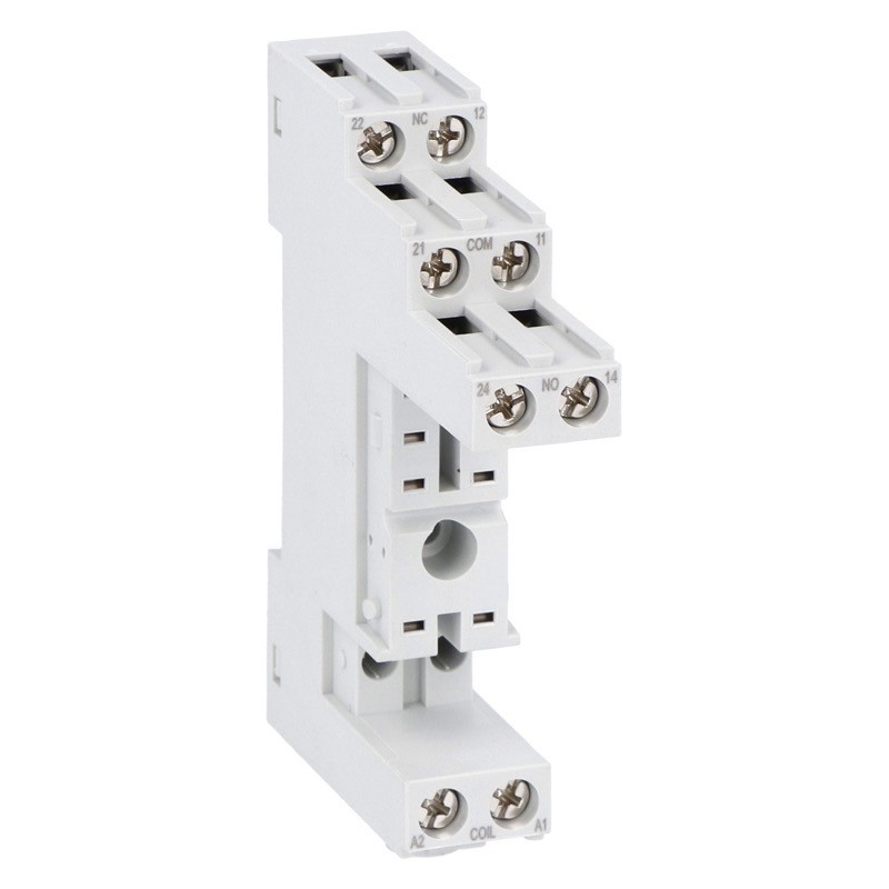 HR5XS21 Lovato HR Socket for HR30/HR50 Relays with Screw Terminals