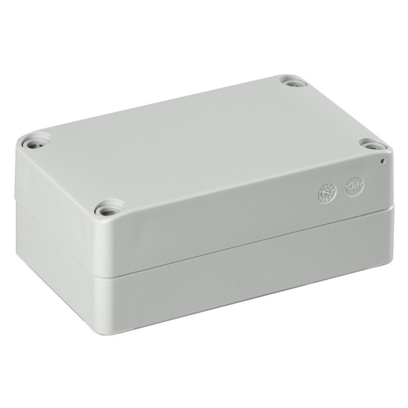 SPCP081305LG Ensto Cubo S Polycarbonate 75 x 125 x 50mmD Enclosure IP66/67