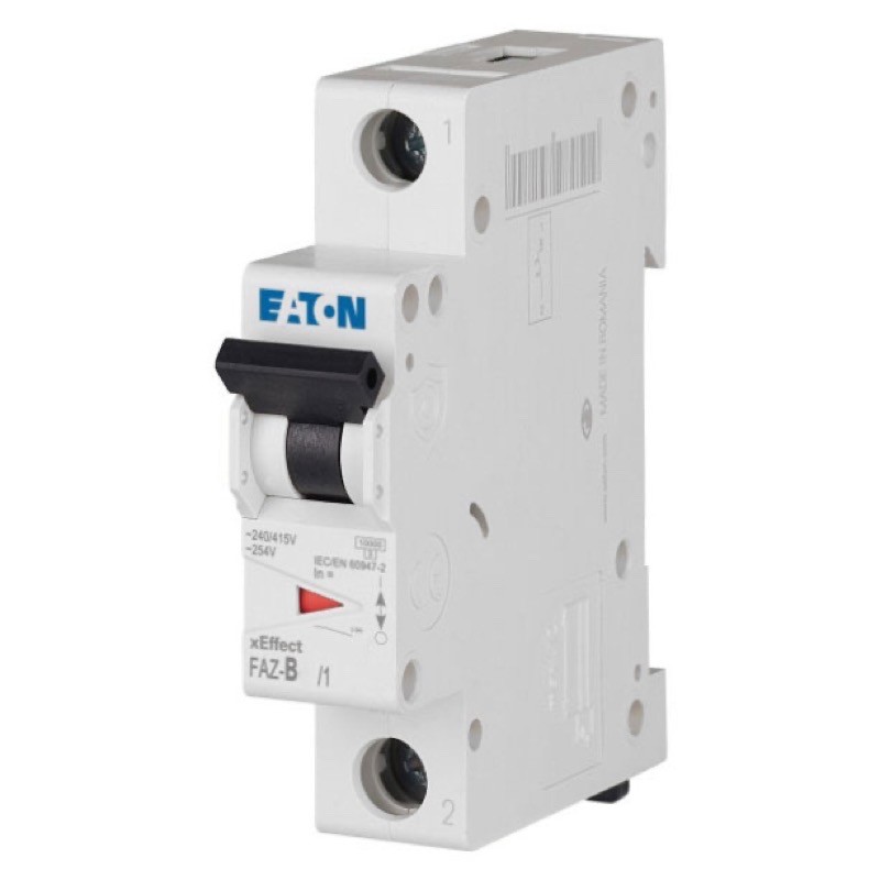 Eaton FAZ6 Single Pole MCB B Curve 6A