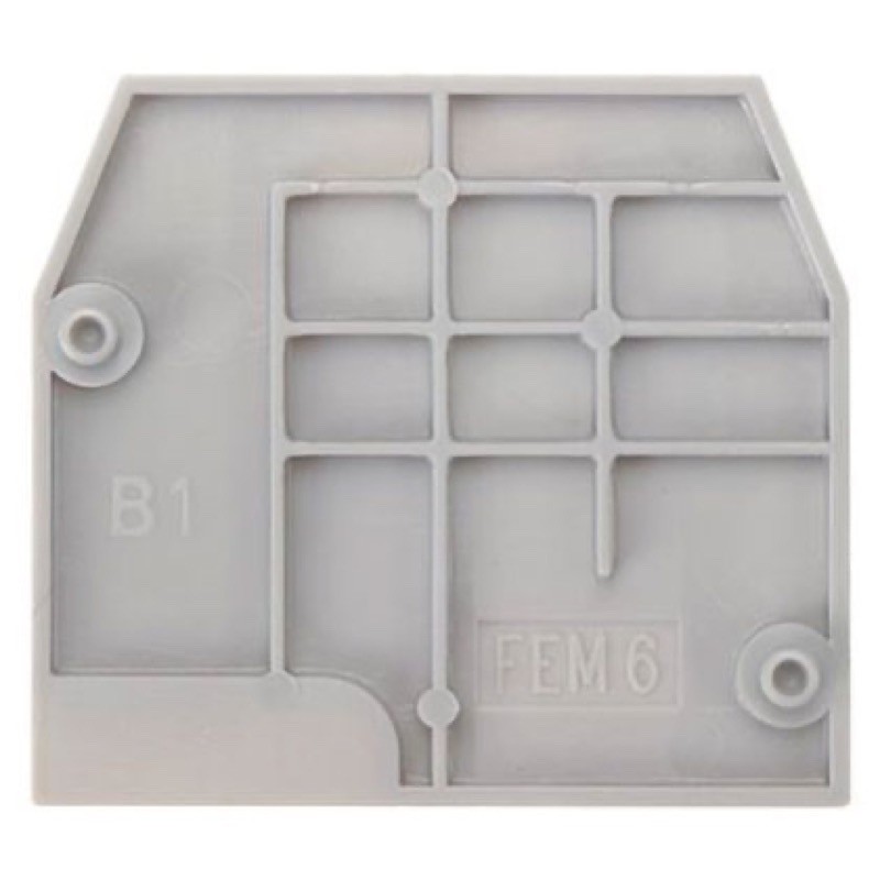 1SNA116591R0500 Entrelec SNA End Plate FEMS6D