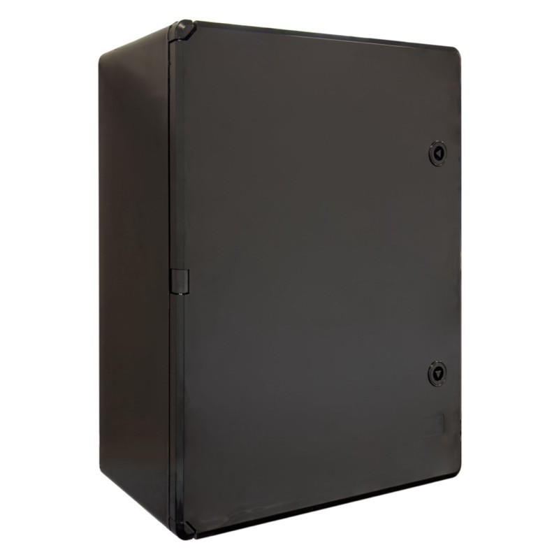 50109324 WISKA WDB 6 ABS 500H x 400W x 240mmD Distribution Enclosure Black IP65