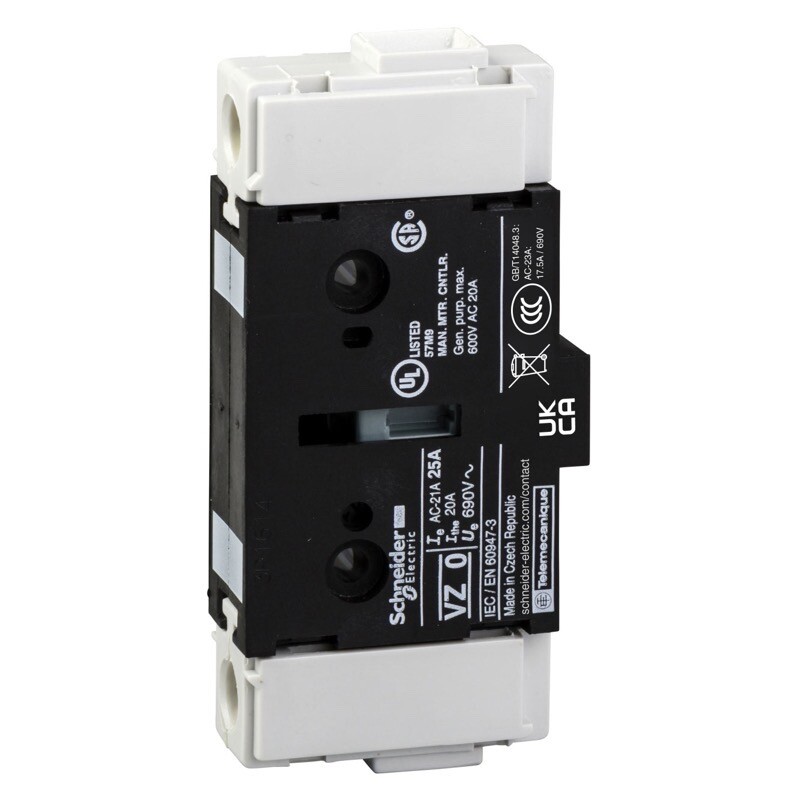 VZ01 Schneider Electric TeSys VARIO Additional Pole 20A for V01