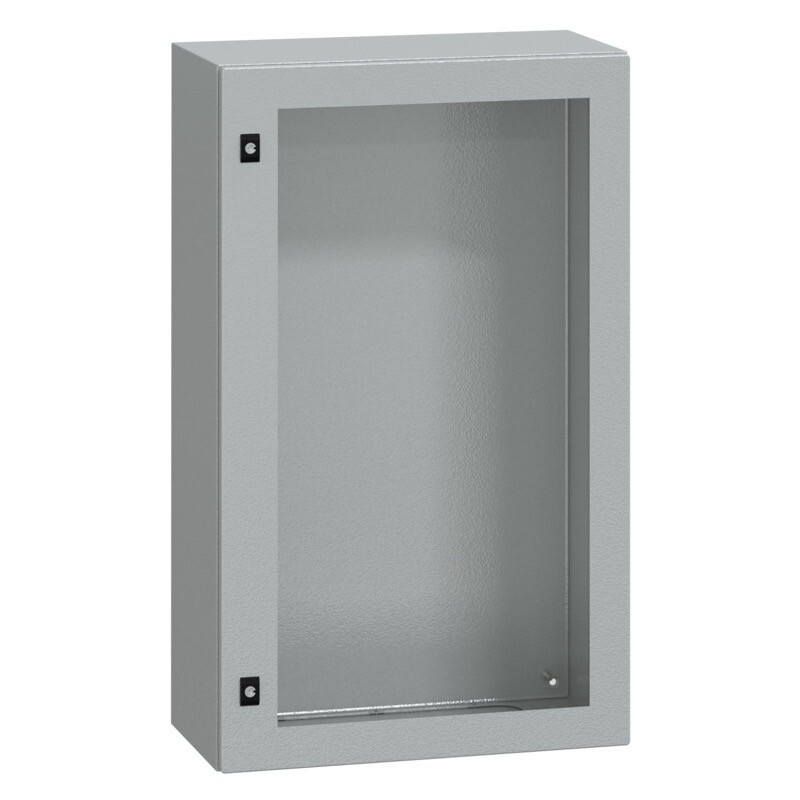 NSYCRN106300T Schneider Spacial CRN Mild Steel 1000H x 600W x 300mmD Wall Mounting Enclosure IP66 Glazed Door