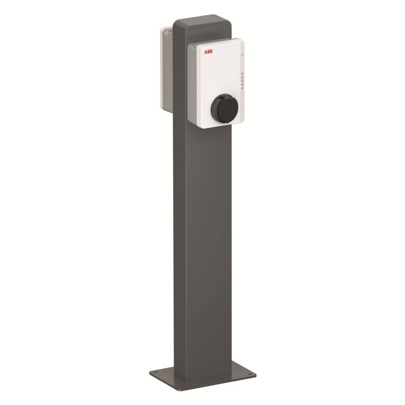 6AGC085684 ABB TAC Pedestal Back-to-Back Free-Standing Metal Pedestal for 2 Terra AC Chargers