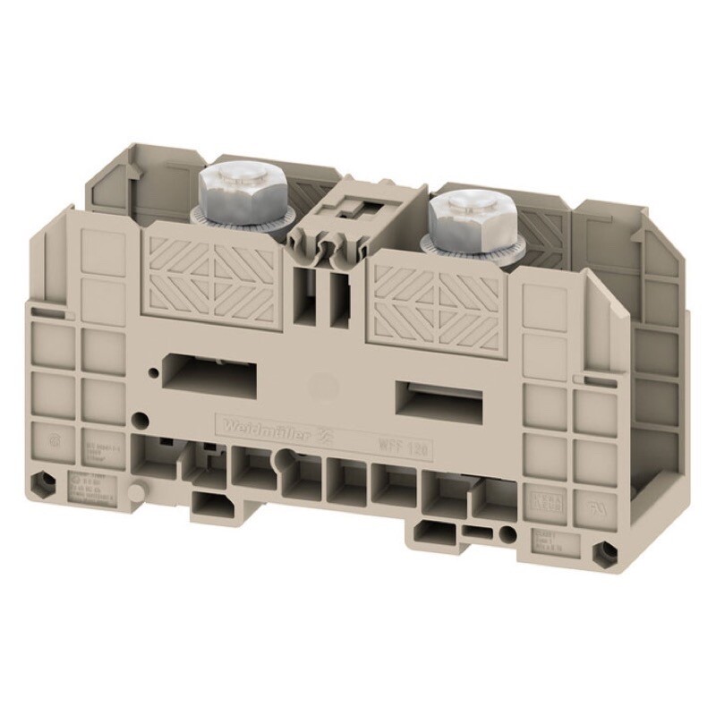 1028500000 Weidmuller WFF 120 Bolt-type Screw Terminals Feed-through Terminal Rated Cross-section: 120mm2