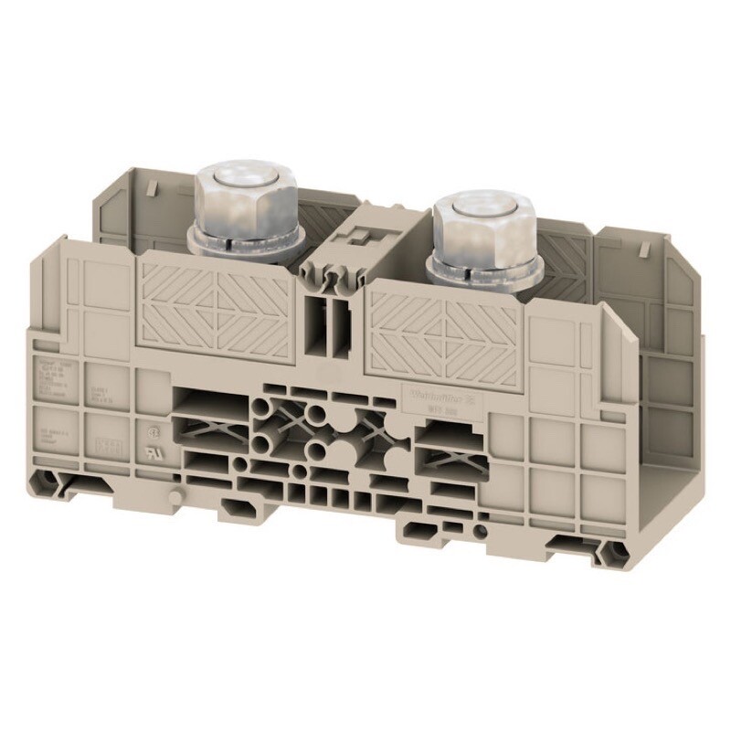 1028700000 Weidmuller WFF 300 Bolt-type Screw Terminals Feed-through Terminal Rated Cross-section: 300mm2