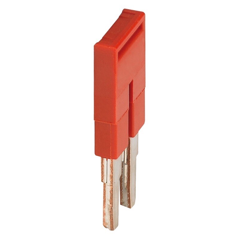 NSYTRAL22 Schneider Linergy TR Plug-in Bridge 2 Points for 2.5mm Terminal Blocks Red